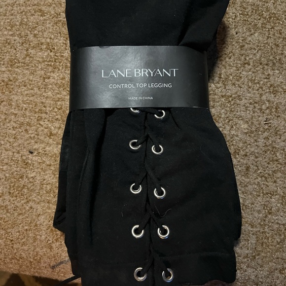 Lane Bryant Pants - Lane Bryant Black Control Top Leggings